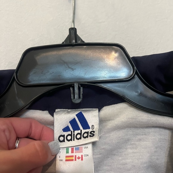 Vintage Normcore Adidas Mens Bomber Jacket Size L - Picture 4 of 8